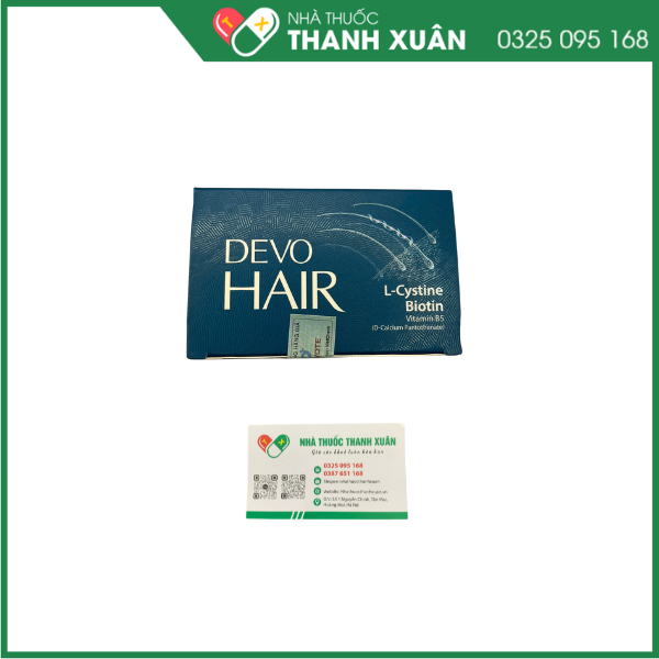 Devo Hair hỗ trợ cải thiện tình trạng rụng tóc, tóc bạc sớm